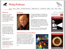 Tablet Screenshot of philip-pullman.com